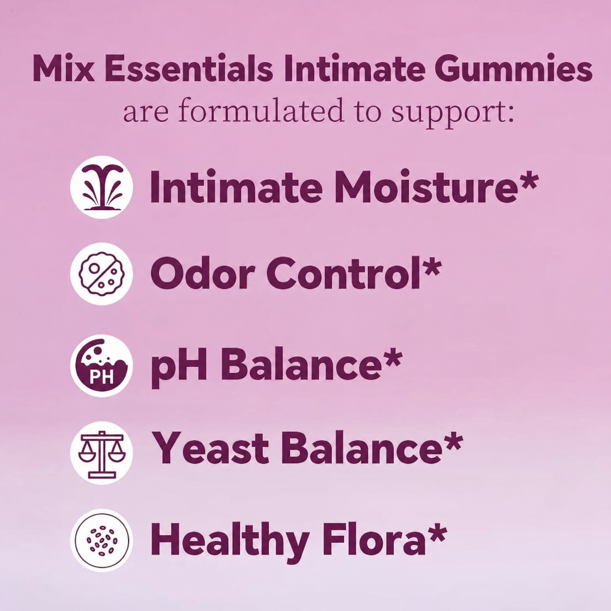 Women's Probiotics Gummies + Slippery Elm